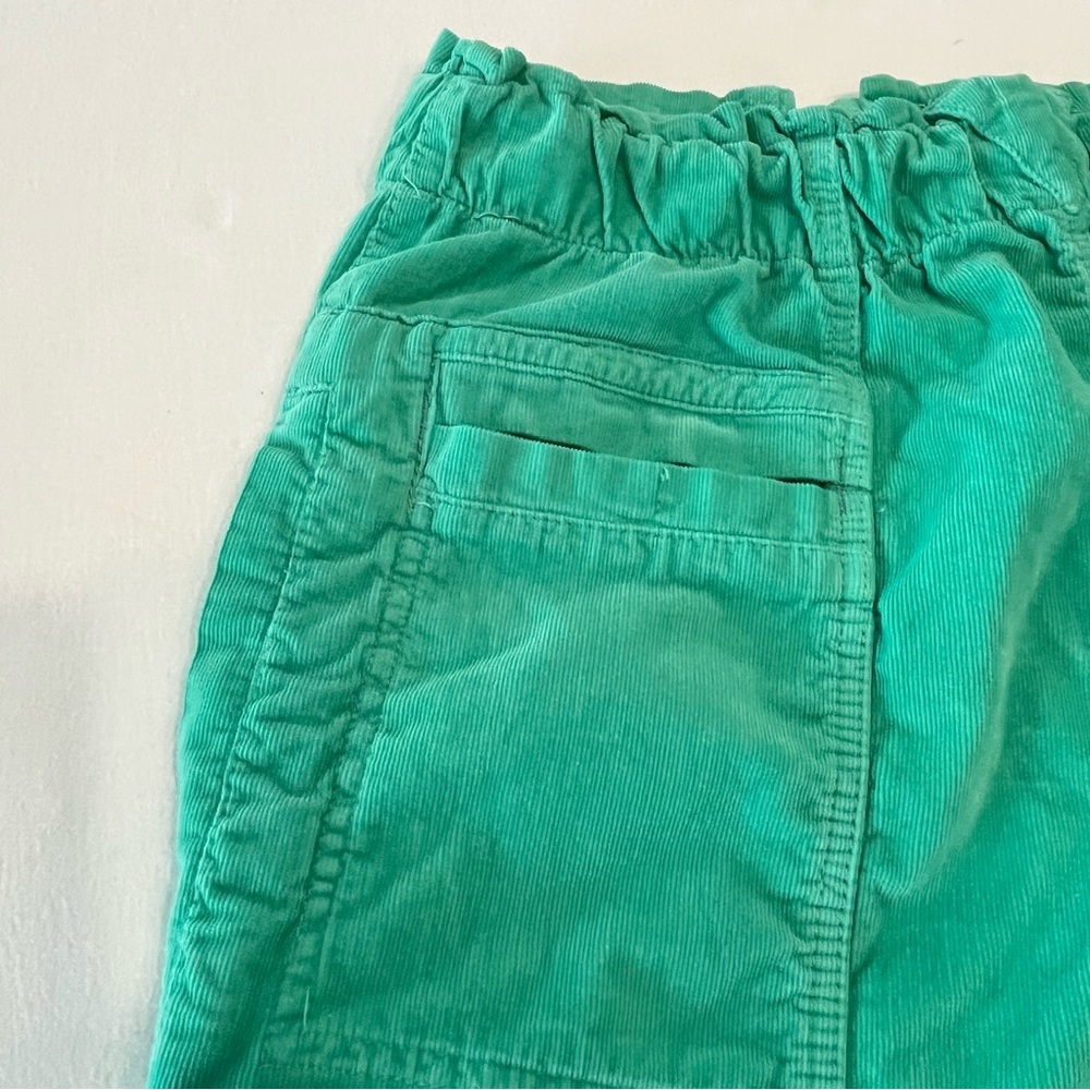 We The Free Angelo Pull On Cord Jogger Corduroy Waist Tie Snap Cuffs Green Pants - Picture 9 of 13